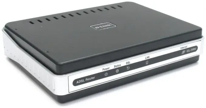 Paano i-configure ang dsl-2500u router