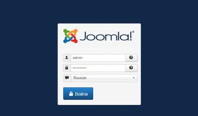 Yuav ua li cas ua haujlwm nrog Joomla lub tuam tsev tsim qauv version 3.4.1