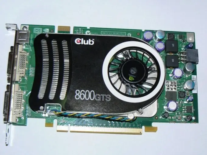 Kako konfigurirati Geforce 8600