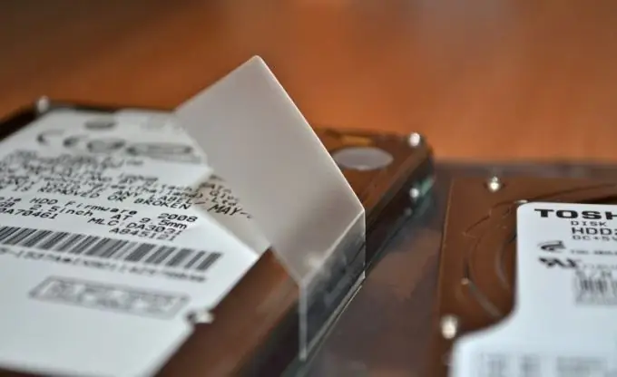 How to make a hard drive active