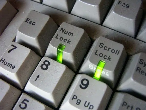 Жүктөө учурунда numlock кантип иштетилет