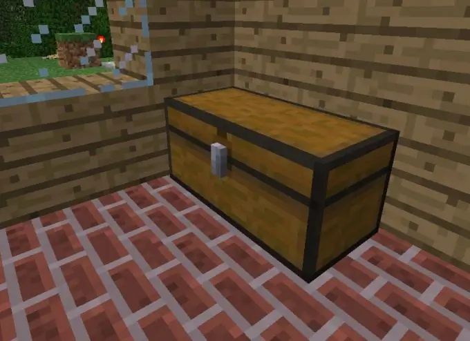 Grand coffre double en Minecraft