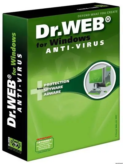 How to install doctor web antivirus