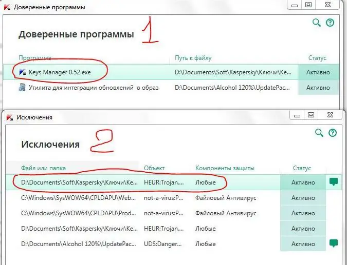 Cara menambahkan folder ke pengecualian di Kaspersky