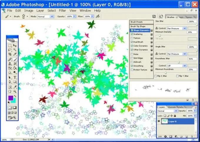 Photoshop-da dinamik fırçalar necə yaradılır