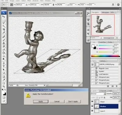 Come disegnare un'ombra in Photoshop