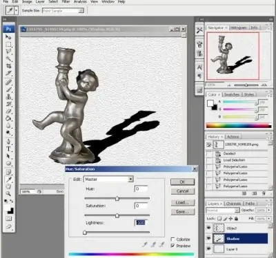 Come disegnare un'ombra in Photoshop