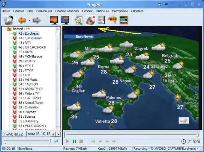 Cara menonton TV satelit di komputer