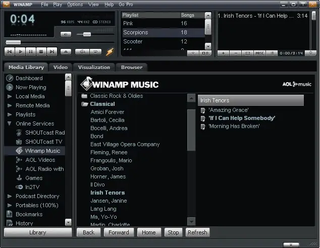 Πώς να ακούσετε ραδιόφωνο μέσω Winamp