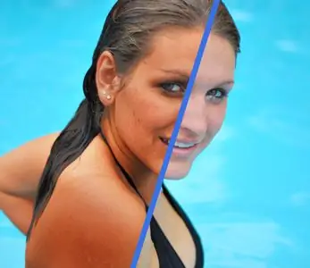 How to make a tan in Photoshop