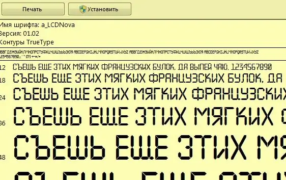 Kako umetnuti font