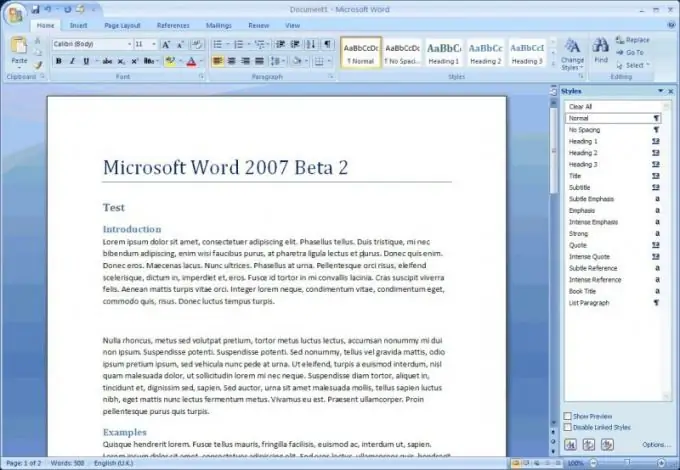 Paano pagsamahin ang mga file ng Word