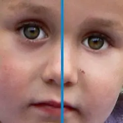 Comment enlever les bleus sous les yeux dans Photoshop