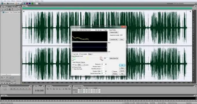 Ինչպես հեռացնել աղմուկը Adobe Audition- ում