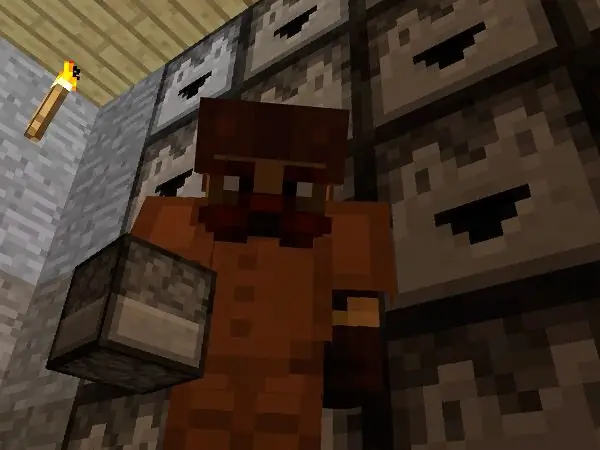 Maak een dispenser in Minecraft