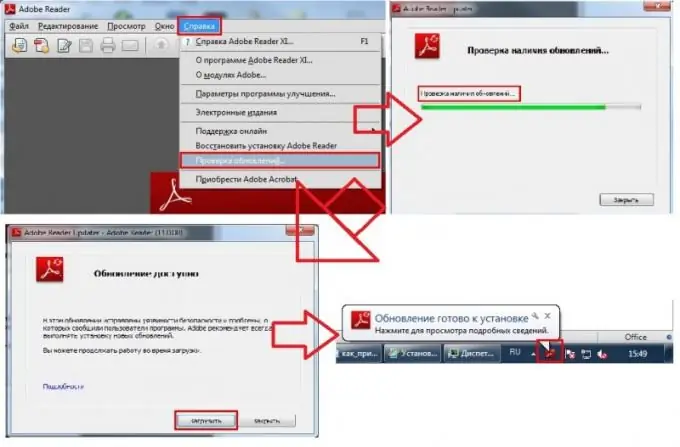 Adobe Reader-ni qanday yangilash kerak