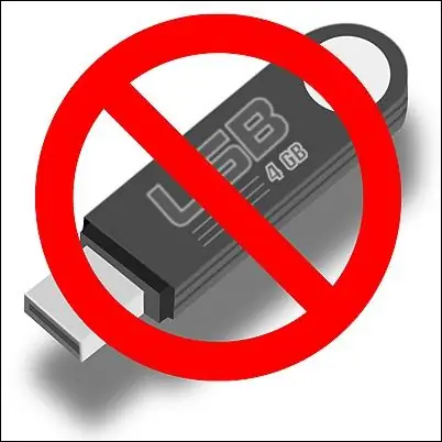 How to prevent writing to a USB flash drive