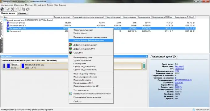 Bagaimana mengubah sistem file pada hard disk