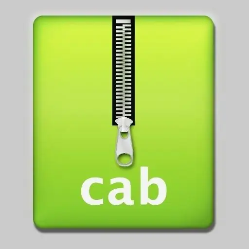 How to create a cab file