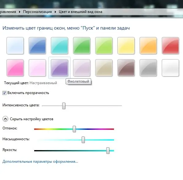 Cara mengatur transparansi windows