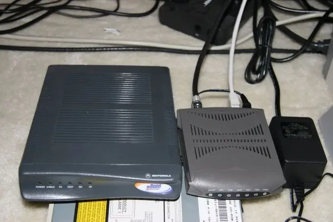 Twee modems aansluiten connect