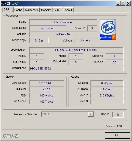 How to find out the processor frequency