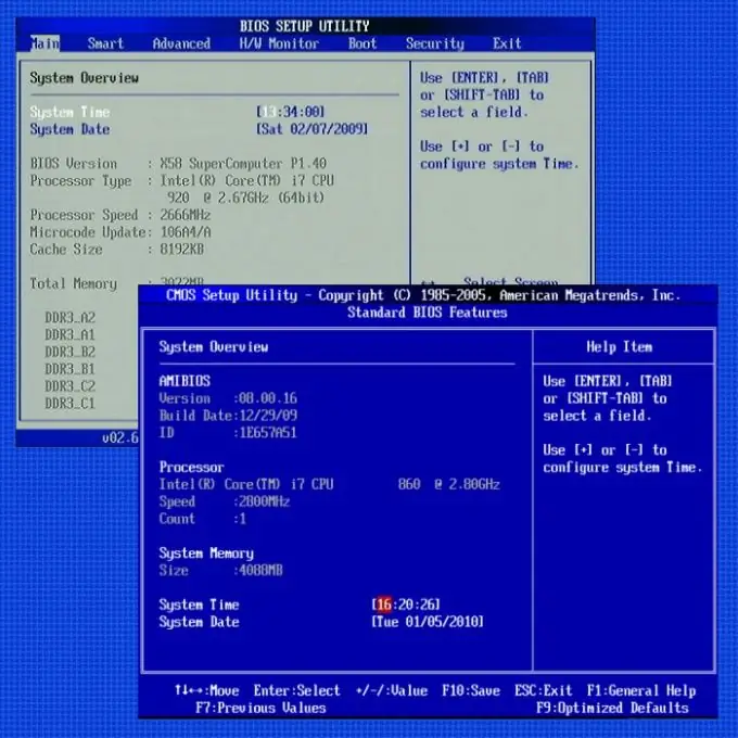 Πώς να αλλάξετε το ρολόι στο BIOS