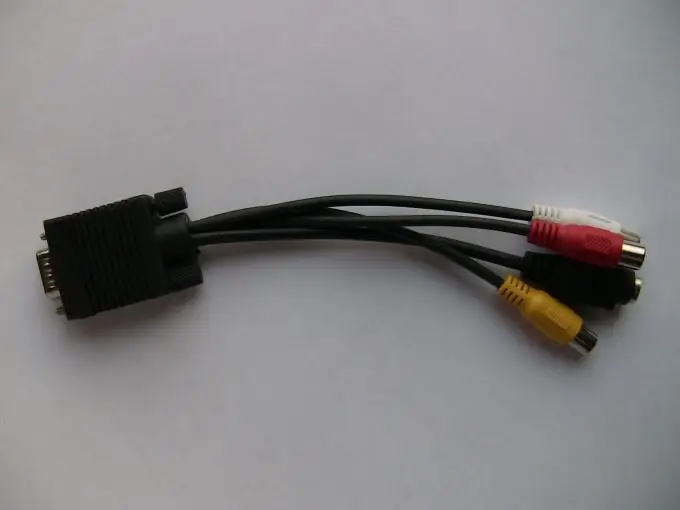 How to connect s video cable