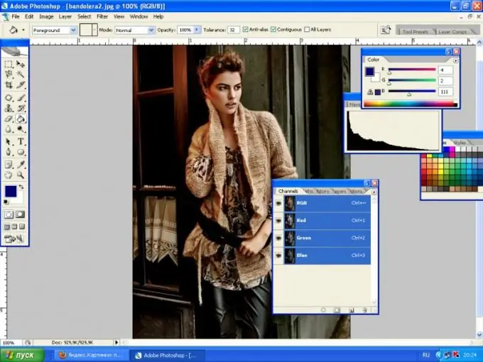 Come ripristinare il pannello in Photoshop